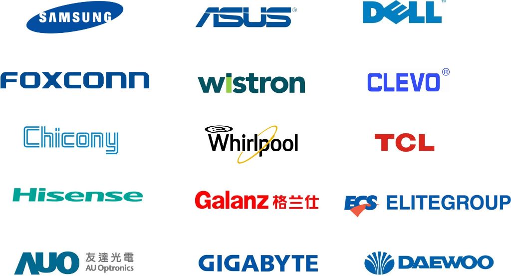 Major Partner Factories